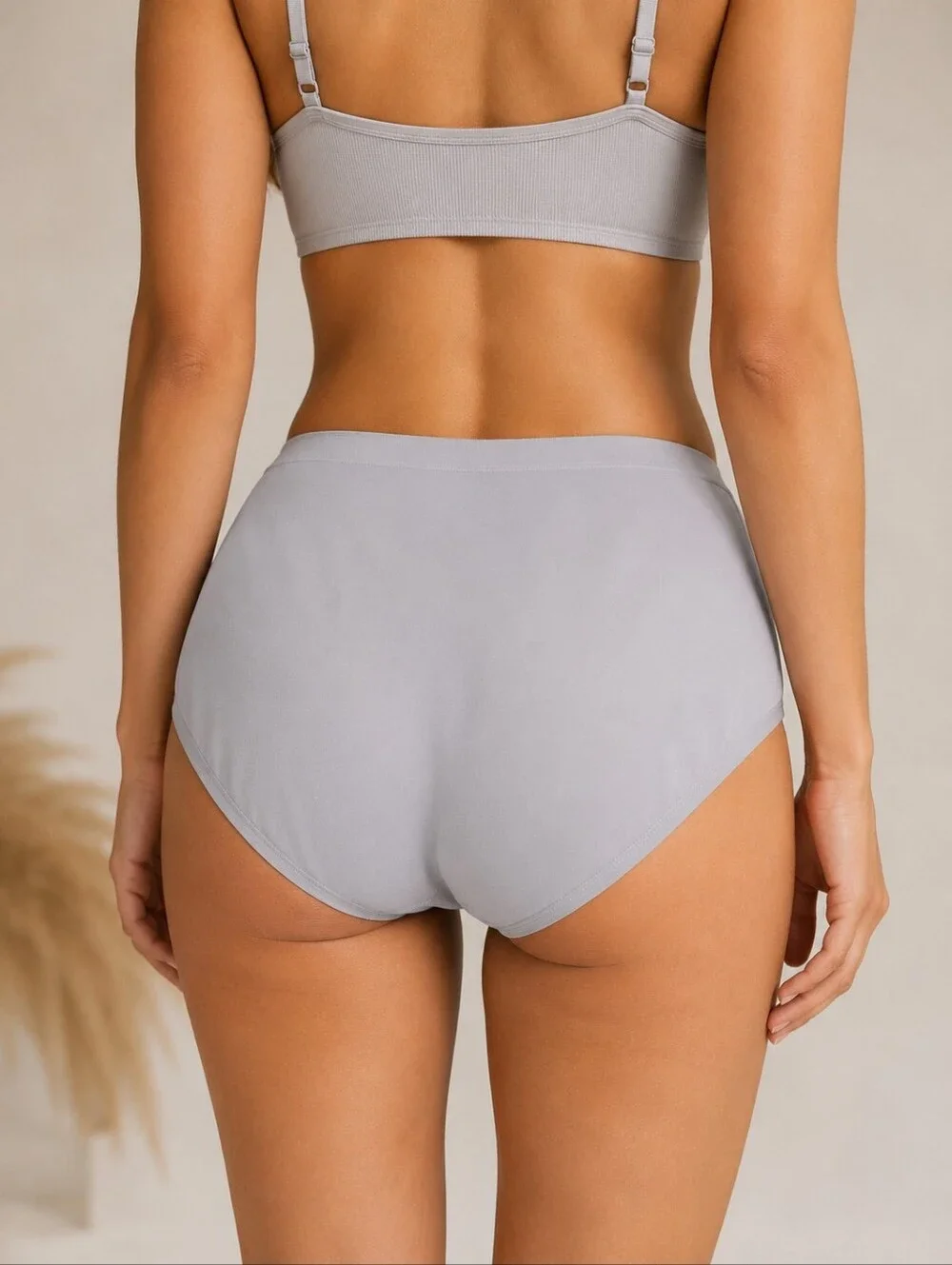 Honeylove Silhouette Brief Moondust High-Waisted Shaping Panty Size M